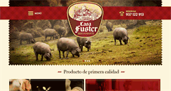 Desktop Screenshot of casafuster.net